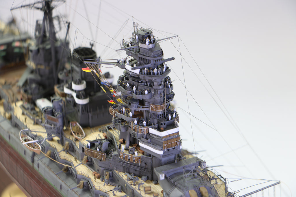 1:350 IJN Nagato Battleship Model | Handcrafted Collector's Edition