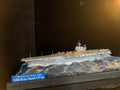 1:700 US Legendary Aircraft Carrier CV-63 KittyHawk Scene Upgrade Version