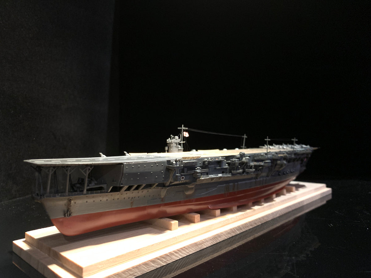 1:700 IJN Kaga — Carrier of the 1st Carrier Division, Combined Fleet | Display Model