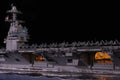 1:350 U.S. Navy Gerald R. Ford 3D Printed Aircraft Carrier, Lighting Effects Upgrade Version