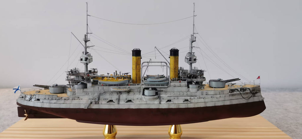 Russian Imperial Battleship Model – Tsesarevich 1:350 Scale