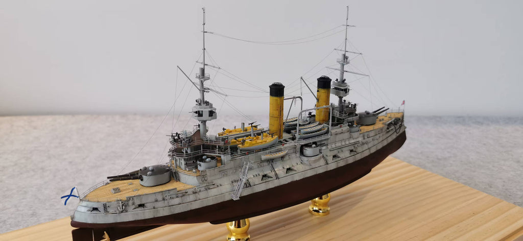 Russian Imperial Battleship Model – Tsesarevich 1:350 Scale