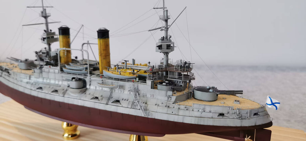 Russian Imperial Battleship Model – Tsesarevich 1:350 Scale