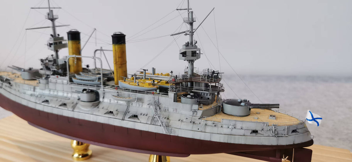 Russian Imperial Battleship Model – Tsesarevich 1:350 Scale