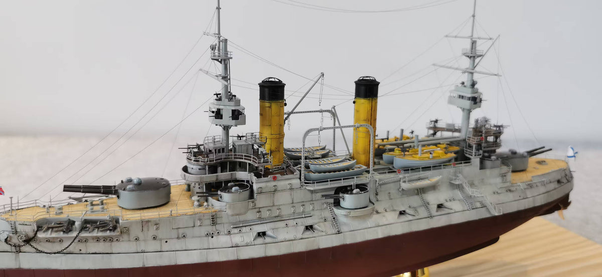 Russian Imperial Battleship Model – Tsesarevich 1:350 Scale