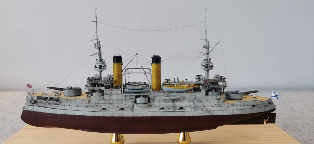 Russian Imperial Battleship Model – Tsesarevich 1:350 Scale