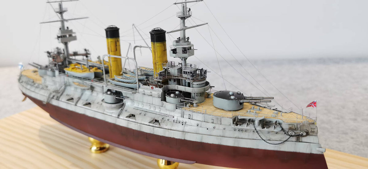 Russian Imperial Battleship Model – Tsesarevich 1:350 Scale