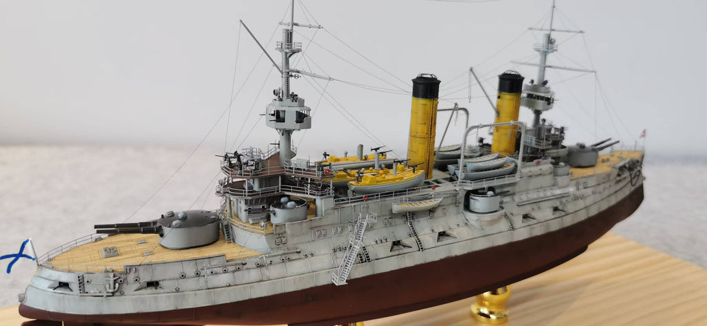 Russian Imperial Battleship Model – Tsesarevich 1:350 Scale