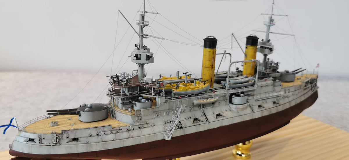 Russian Imperial Battleship Model – Tsesarevich 1:350 Scale