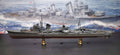 1:700 IJN Yukikaze (Kagerō-class) Destroyer Model – Hand-Built WWII Japanese Destroyer