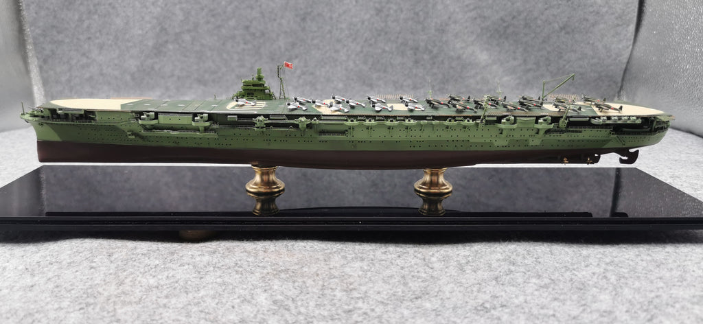 1:700 IJN Zuikaku Aircraft Carrier Model – Hand-Built WWII Imperial Japanese Navy Carrier