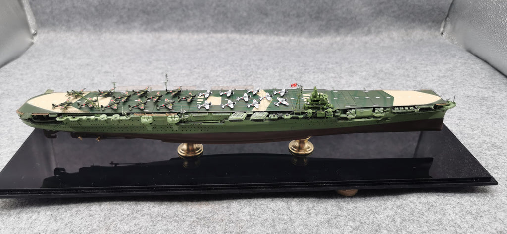 1:700 IJN Zuikaku Aircraft Carrier Model – Hand-Built WWII Imperial Japanese Navy Carrier