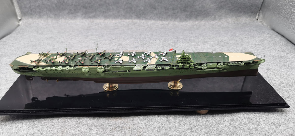 1:700 IJN Zuikaku Aircraft Carrier Model – Hand-Built WWII Imperial Japanese Navy Carrier