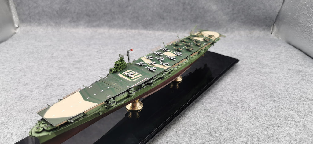 1:700 IJN Zuikaku Aircraft Carrier Model – Hand-Built WWII Imperial Japanese Navy Carrier