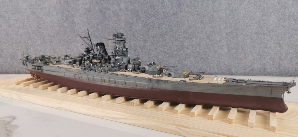 1:350 IJN Battleship Yamato Super Modified Scale Model 3D Printed Detailed Upgrade Version