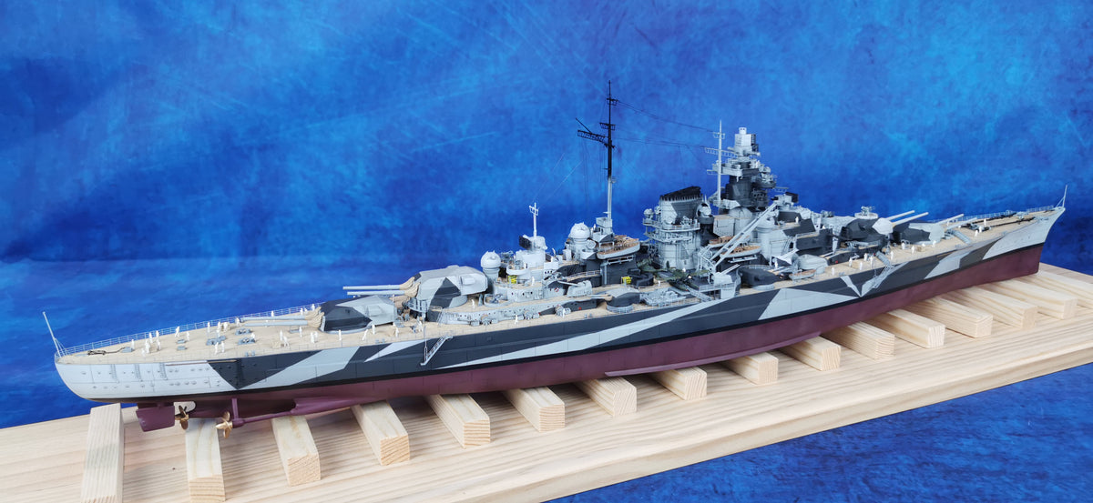 1:350 Tirpitz Battleship Super Modified Upgrade Version