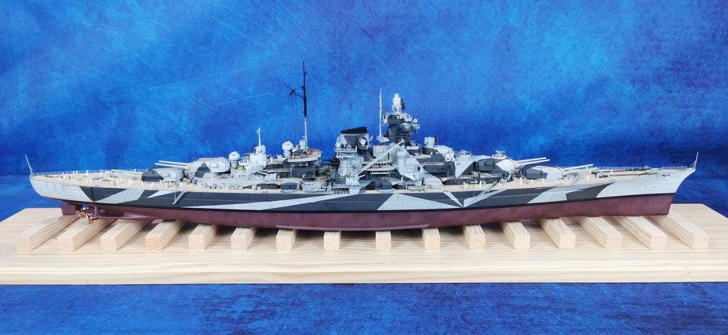 1:350 Tirpitz Battleship Super Modified Upgrade Version