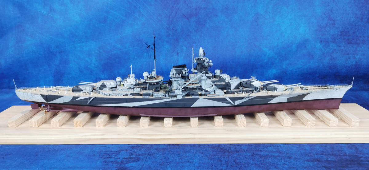 1:350 Tirpitz Battleship Super Modified Upgrade Version