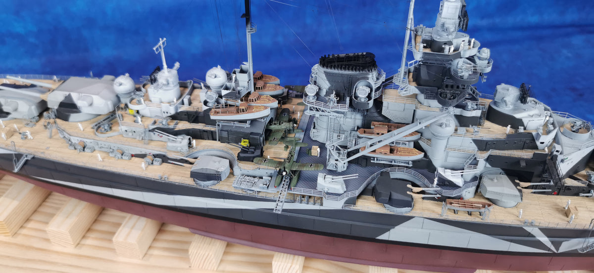 1:350 Tirpitz Battleship Super Modified Upgrade Version