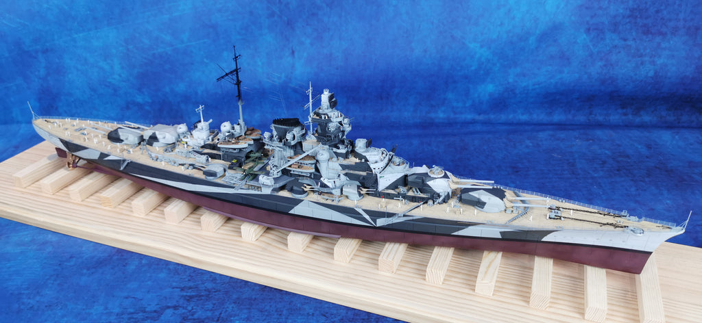 1:350 Tirpitz Battleship Super Modified Upgrade Version