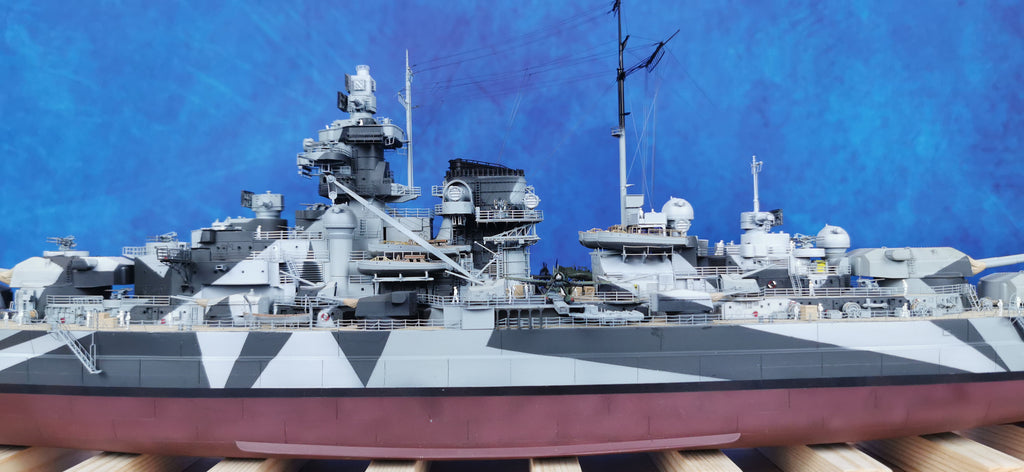 1:350 Tirpitz Battleship Super Modified Upgrade Version