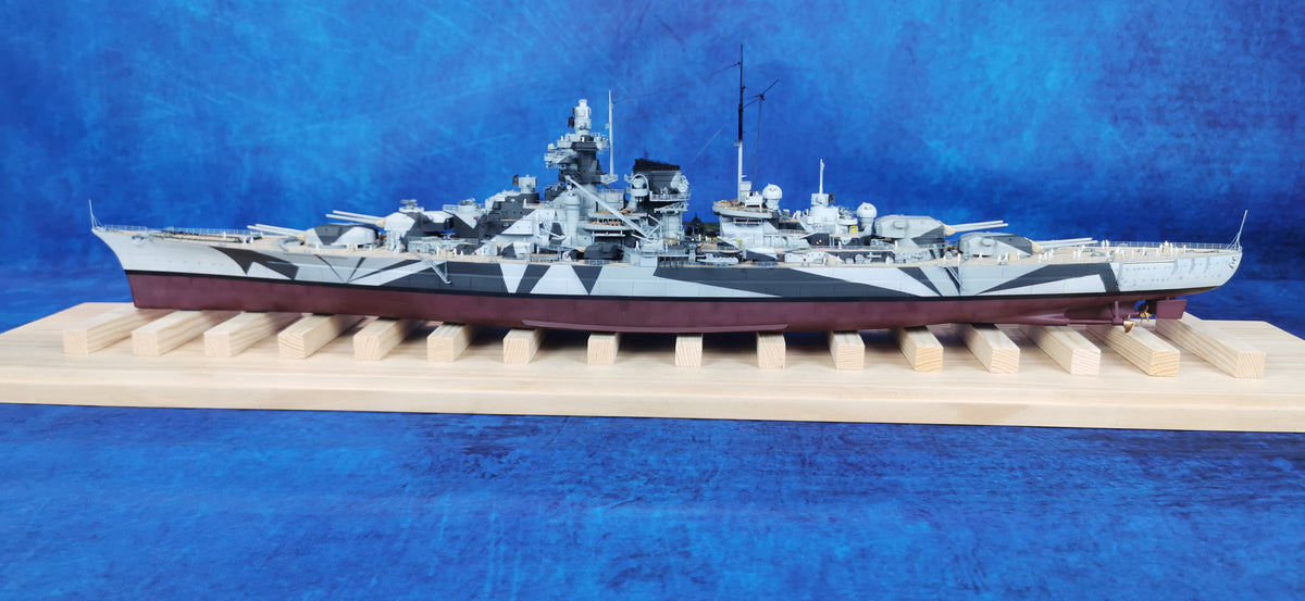 1:350 Tirpitz Battleship Super Modified Upgrade Version