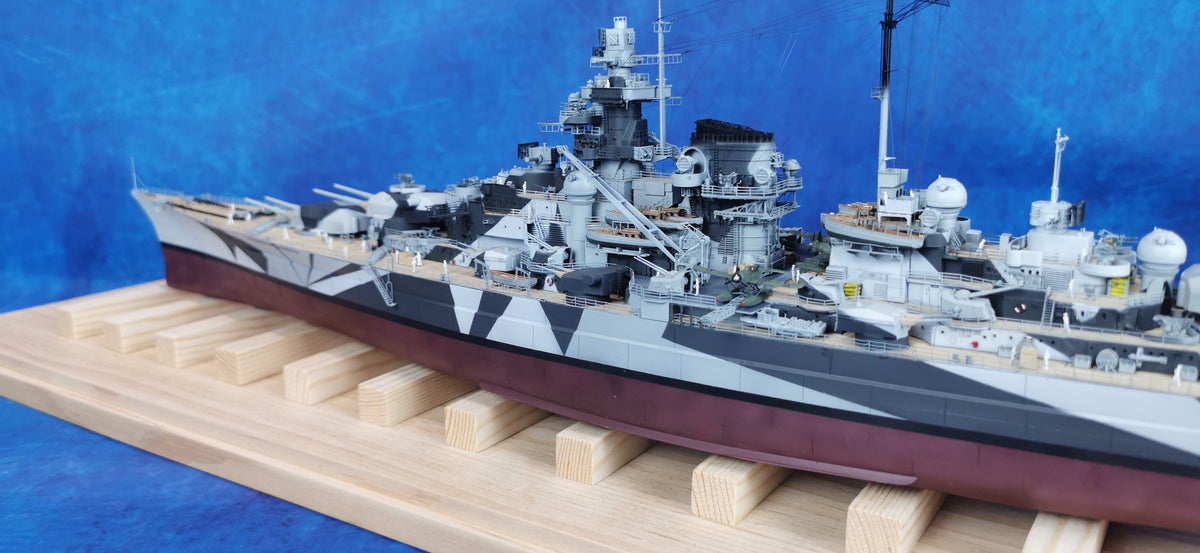 1:350 Tirpitz Battleship Super Modified Upgrade Version