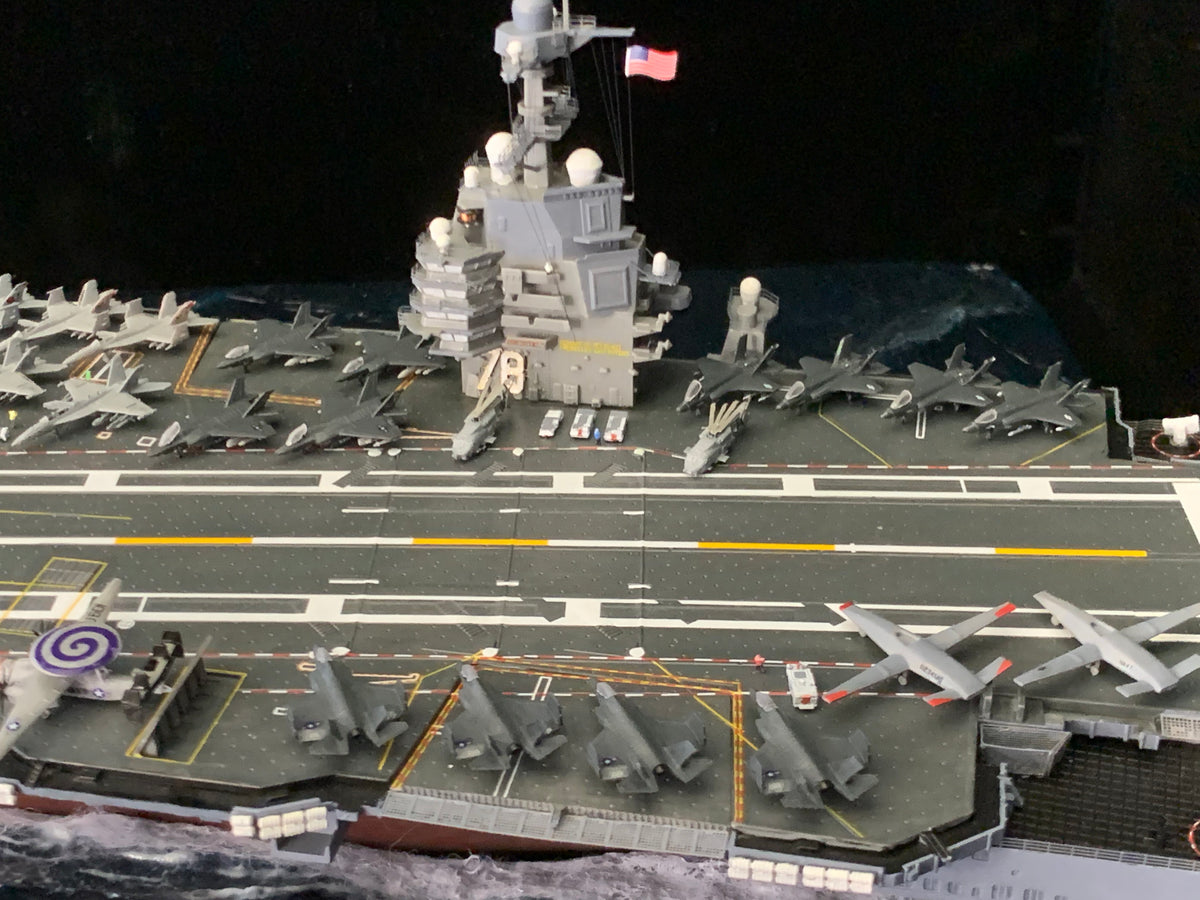 1:700 USS Gerald R. Ford CVN-78 Aircraft Carrier Model