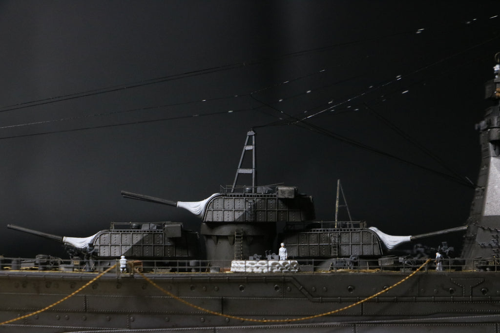 1:700 IJN Maya Heavy Cruiser – Handcrafted Scale Model