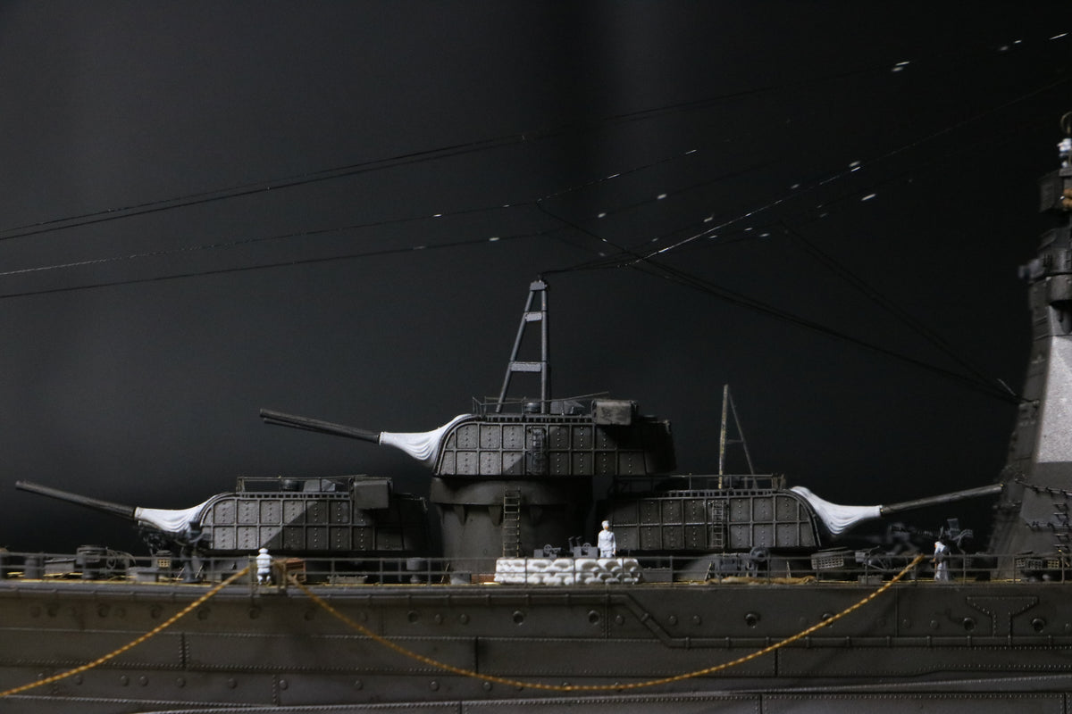 1:700 IJN Maya Heavy Cruiser – Handcrafted Scale Model