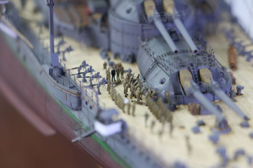 1:350 IJN Nagato Battleship Model | Handcrafted Collector's Edition