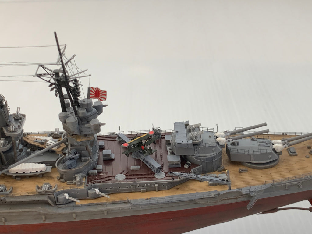 1:700 IJN Nagato Battleship Model
