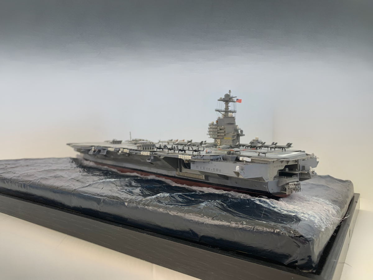 1:700 USS Gerald R. Ford CVN-78 Aircraft Carrier Model