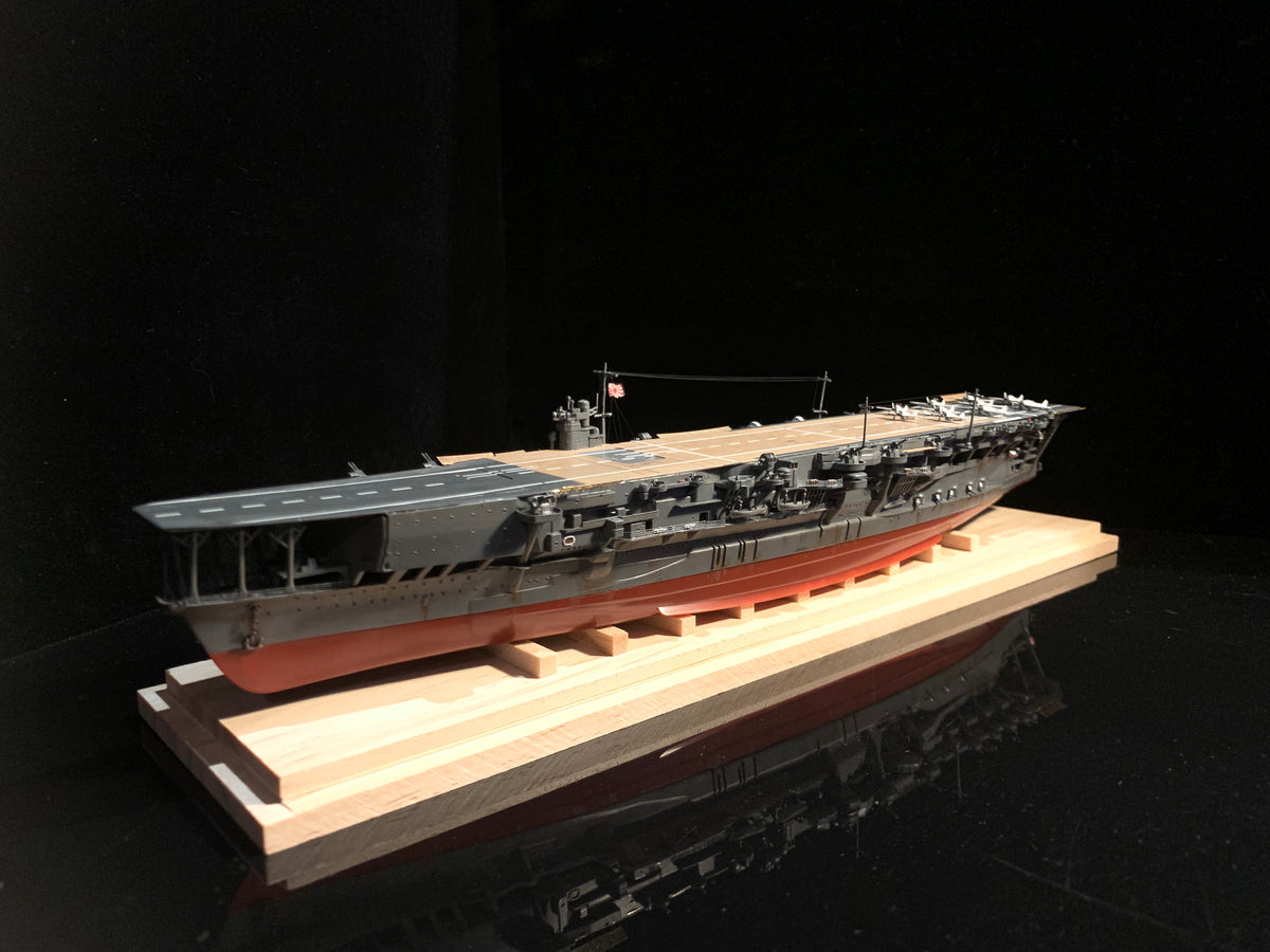 1:700 IJN Kaga — Carrier of the 1st Carrier Division, Combined Fleet | Display Model