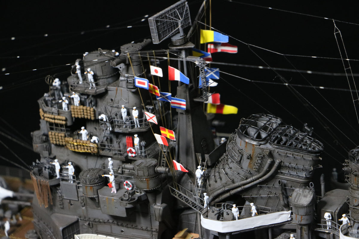 1:700 IJN Maya Heavy Cruiser – Handcrafted Scale Model