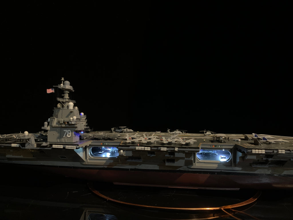 1:700 USS Gerald R. Ford CVN-78 Aircraft Carrier Model