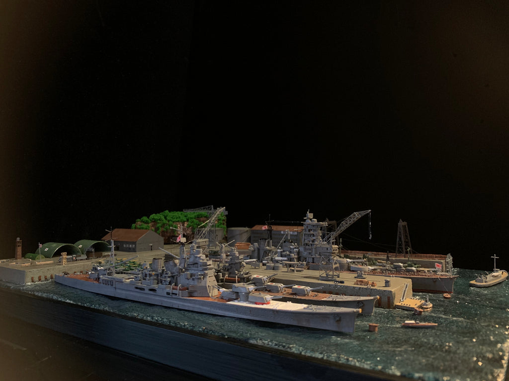 1:700 Military Port Scene