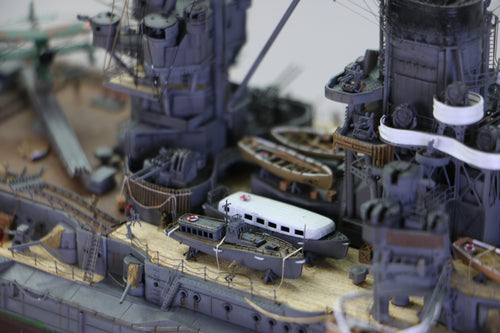 1:350 IJN Nagato Battleship Model | Handcrafted Collector's Edition