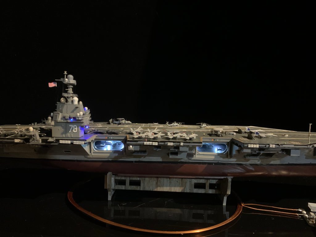 1:700 USS Gerald R. Ford CVN-78 Aircraft Carrier Model