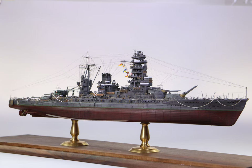 1:350 IJN Nagato Battleship Model | Handcrafted Collector's Edition