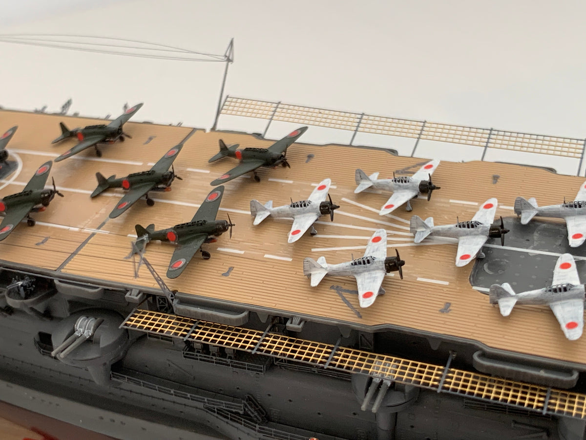 1:700 IJN Akagi Aircraft Carrier Model
