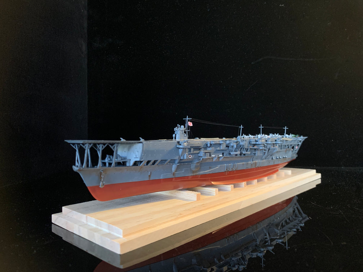 1:700 IJN Kaga — Carrier of the 1st Carrier Division, Combined Fleet | Display Model