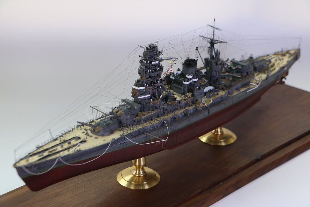 1:350 IJN Nagato Battleship Model | Handcrafted Collector's Edition