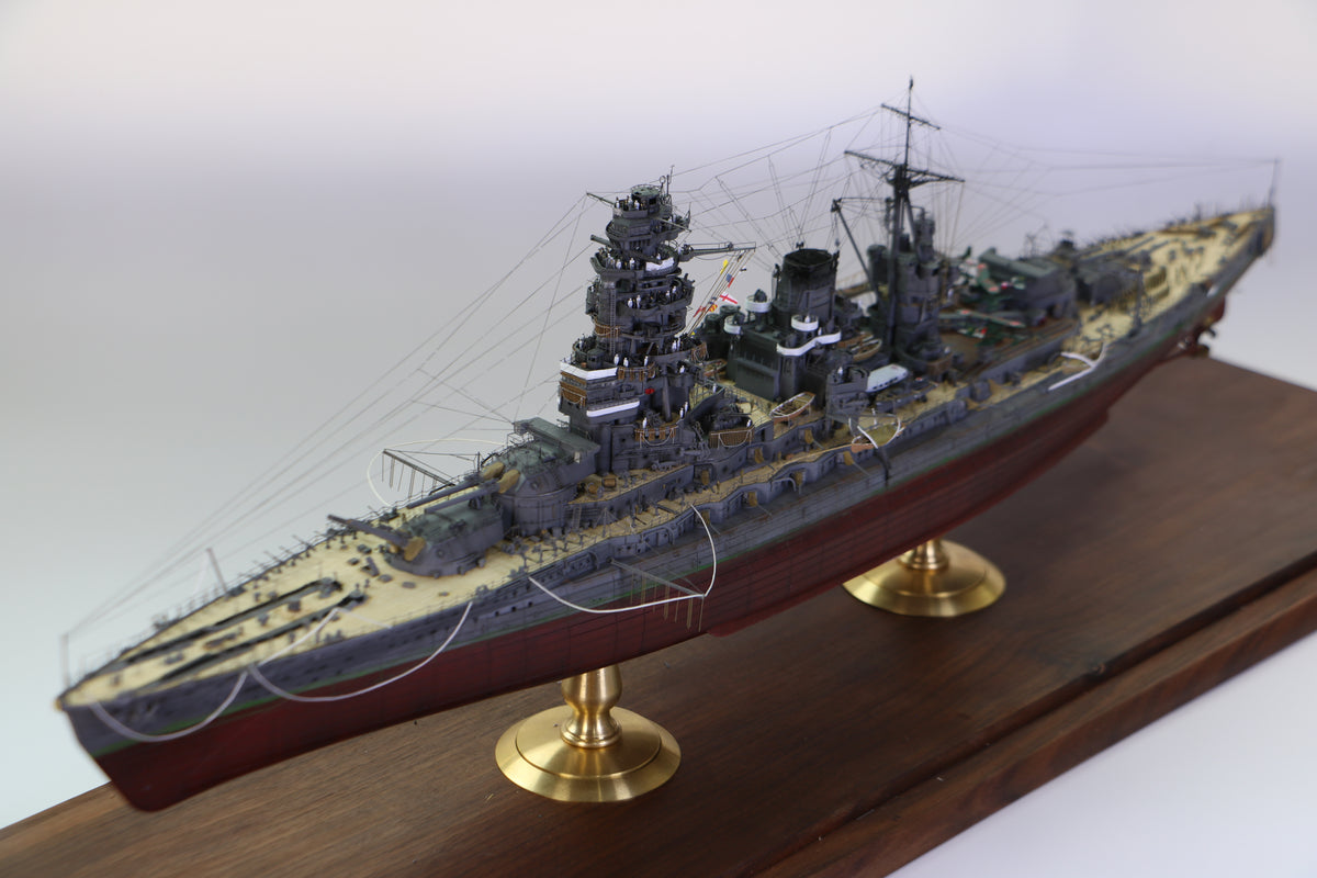 1:350 IJN Nagato Battleship Model | Handcrafted Collector's Edition