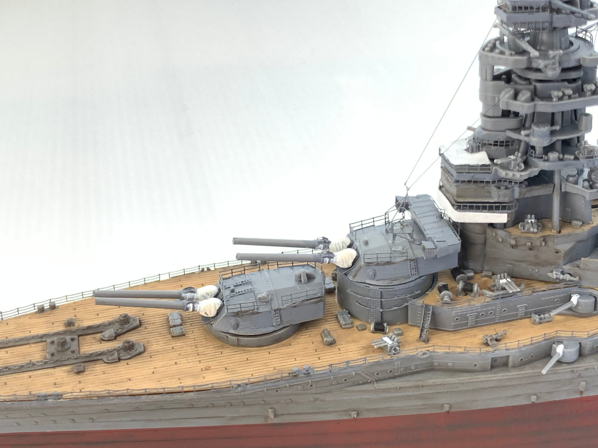 1:700 IJN Nagato Battleship Model