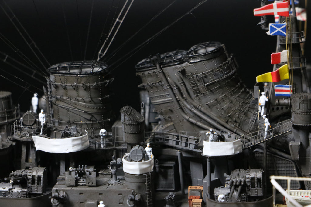 1:700 IJN Maya Heavy Cruiser – Handcrafted Scale Model