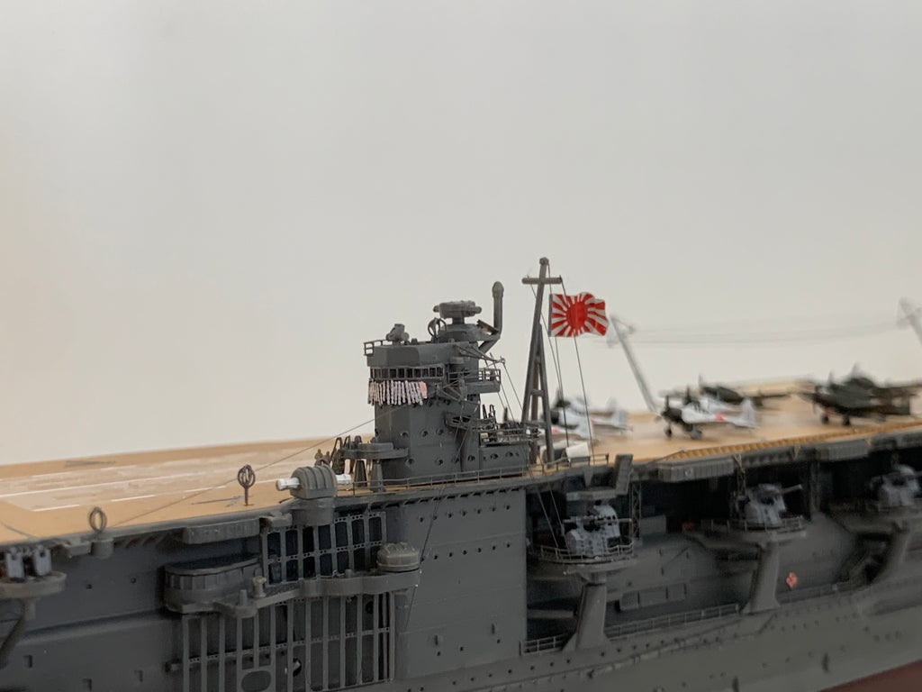 1:700 IJN Akagi Aircraft Carrier Model