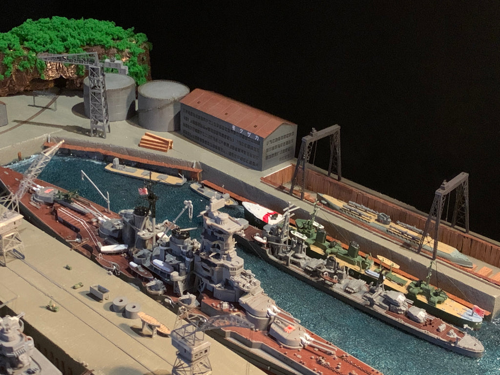 1:700 Military Port Scene