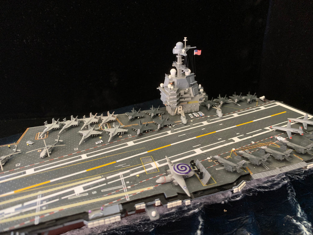 1:700 USS Gerald R. Ford CVN-78 Aircraft Carrier Model