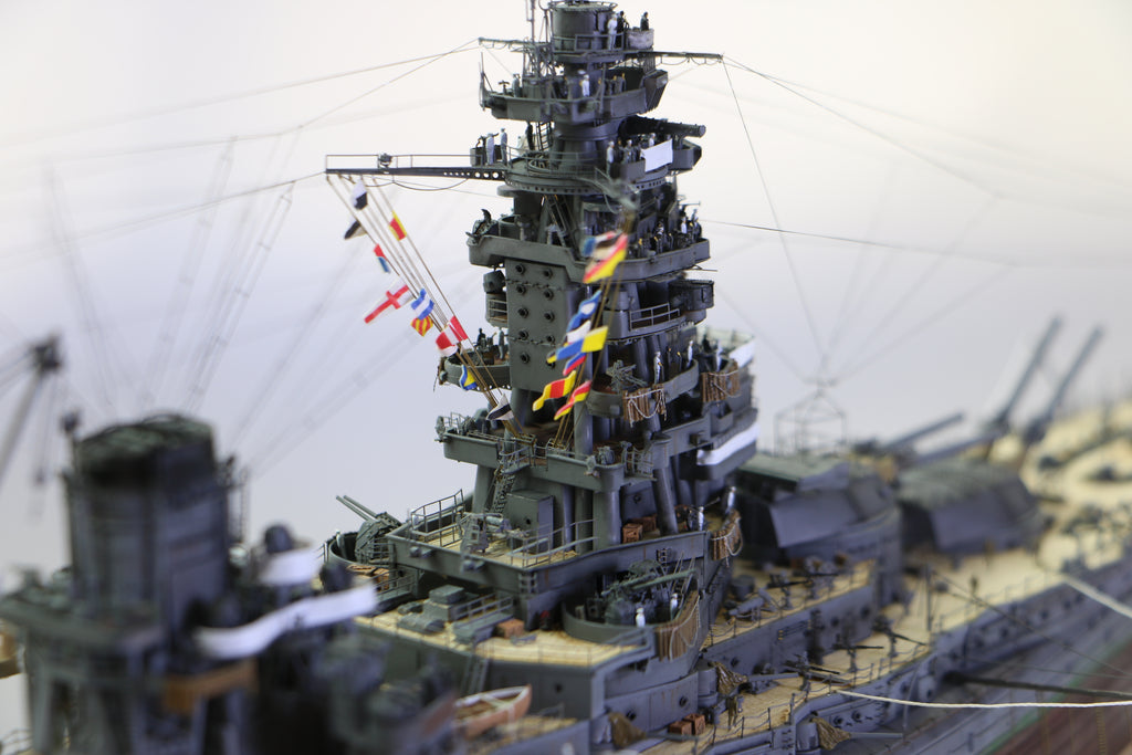 1:350 IJN Nagato Battleship Model | Handcrafted Collector's Edition